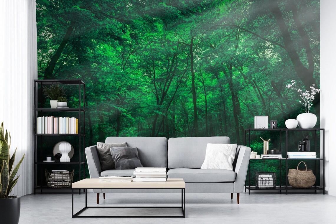 Green Nature Rainforest Wallpaper