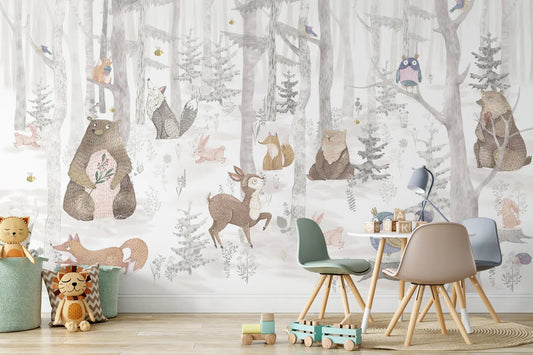 Kids Forest Wallpaper