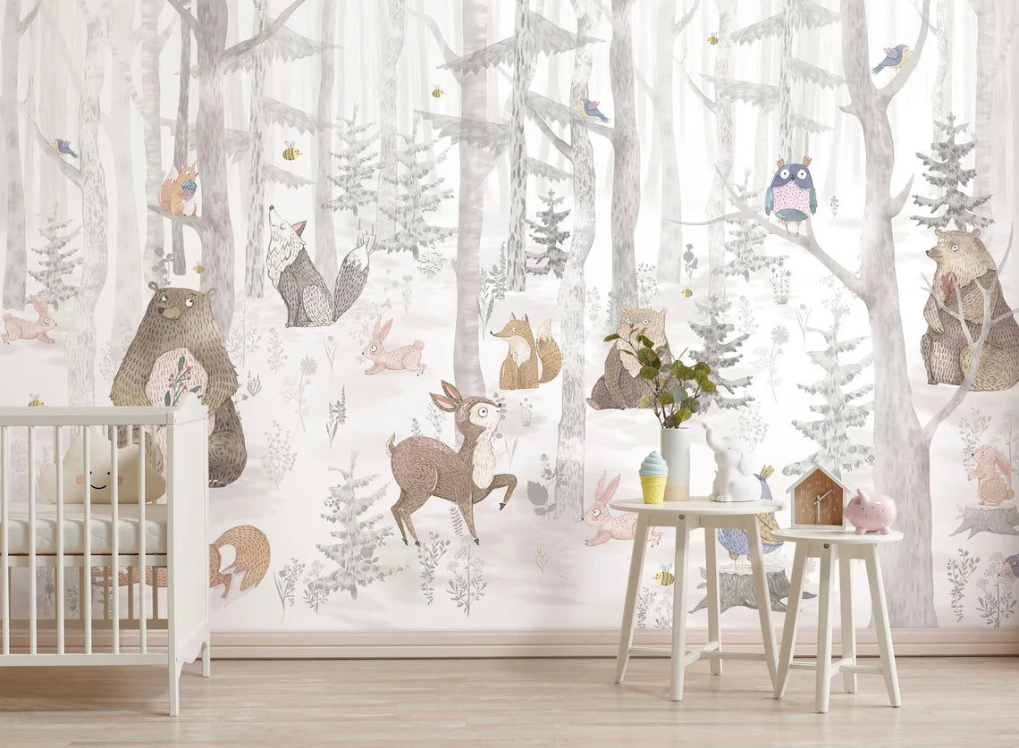 Kids Forest Wallpaper