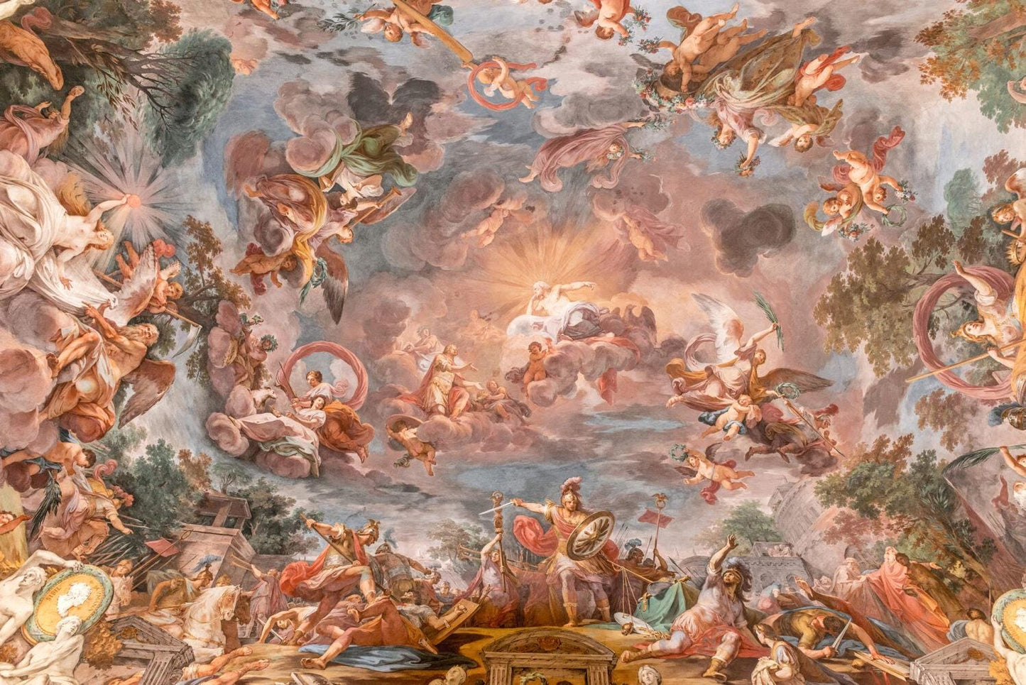 Rome Camillus Triumph Wallpaper, Historical Mural, Art Wallpaper, Antique Wallpaper, Bohemian Wallpaper, Historical Themed Wallpaper