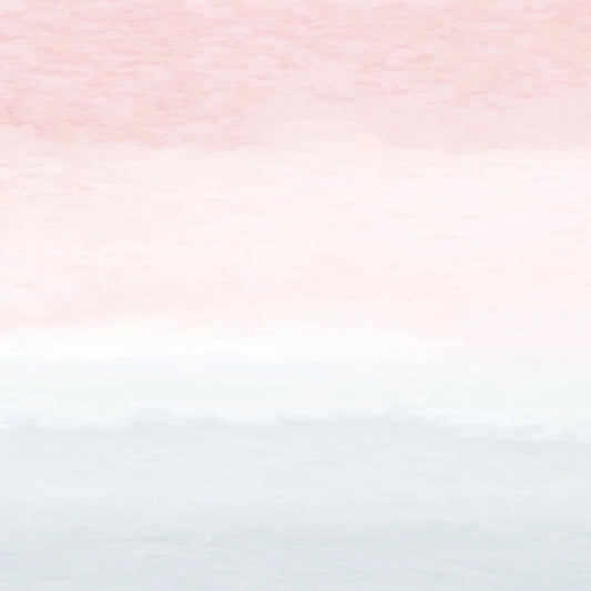 Watercolor Transitions Pink Wallpaper, Baby Girl Wallpaper, Sky Wall Poster, Pink Cloud Background Baby Room Wallpaper, Wallpaper Nursery