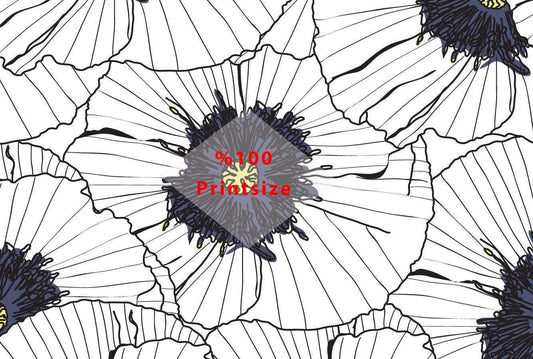 Vector Floral Wallpaper, Illustration Wallpaper, Peel Stick Watercolor Wallpaper, Violet Drawing Wallpaper, Flowers Wallpaper, Flowers Mural