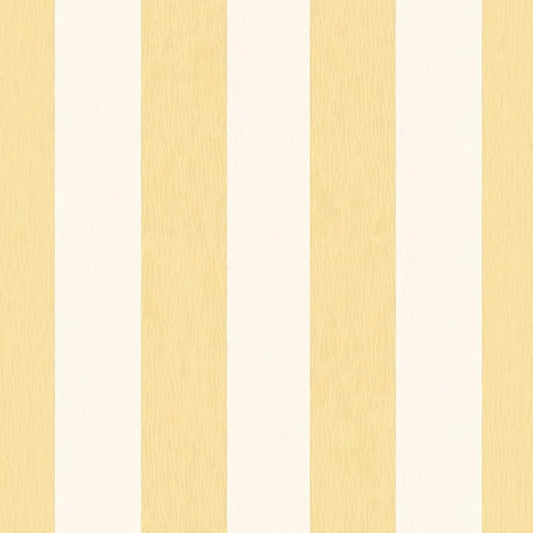 Yellow Thick Lines Kidsroom Wallpaper, Watercolor Kid Mural, Wallpaper Nursery, School Wallpaper, Yellow Baby Room Wallpaper
