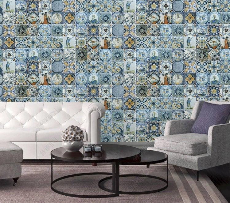 Nordic Style Wallpaper, Historical Mural, Art Wallpaper, Antique Wallpaper, Bohemian Wallpaper, Historical Themed Wallpaper