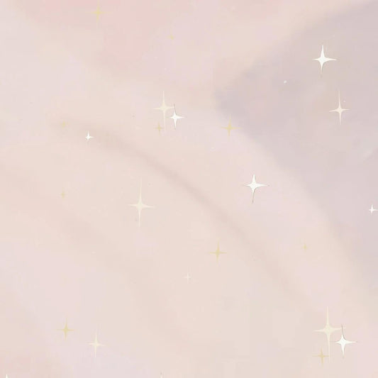 Watercolor Pink Sparkle Wallpaper, Baby Girl Wallpaper, Sky Wall Poster, Pink Cloud Background Baby Room Wallpaper, Wallpaper Nursery