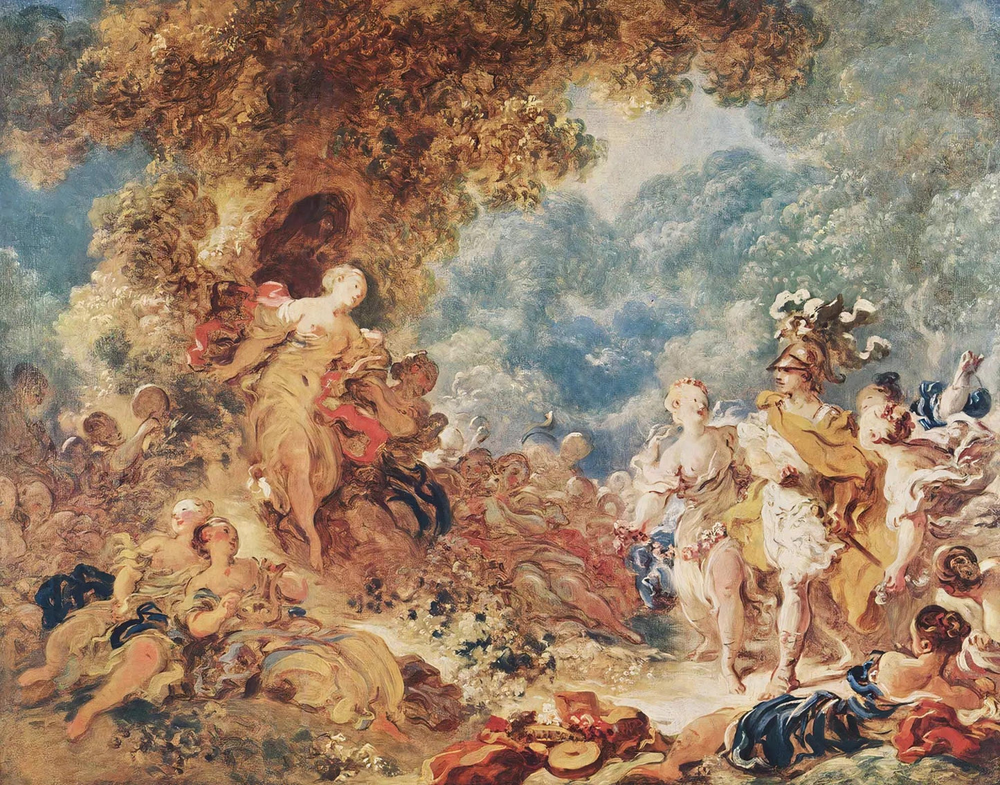 Renaissance Wallpaper, Historical Mural, Art Wallpaper, Antique Wallpaper, Bohemian Wallpaper, Historical Themed Wallpaper