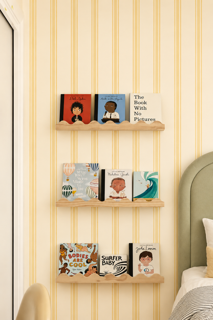 Timeless Yellow Pinstripe Wallpaper – Whimsical Wallpaper for Nursery