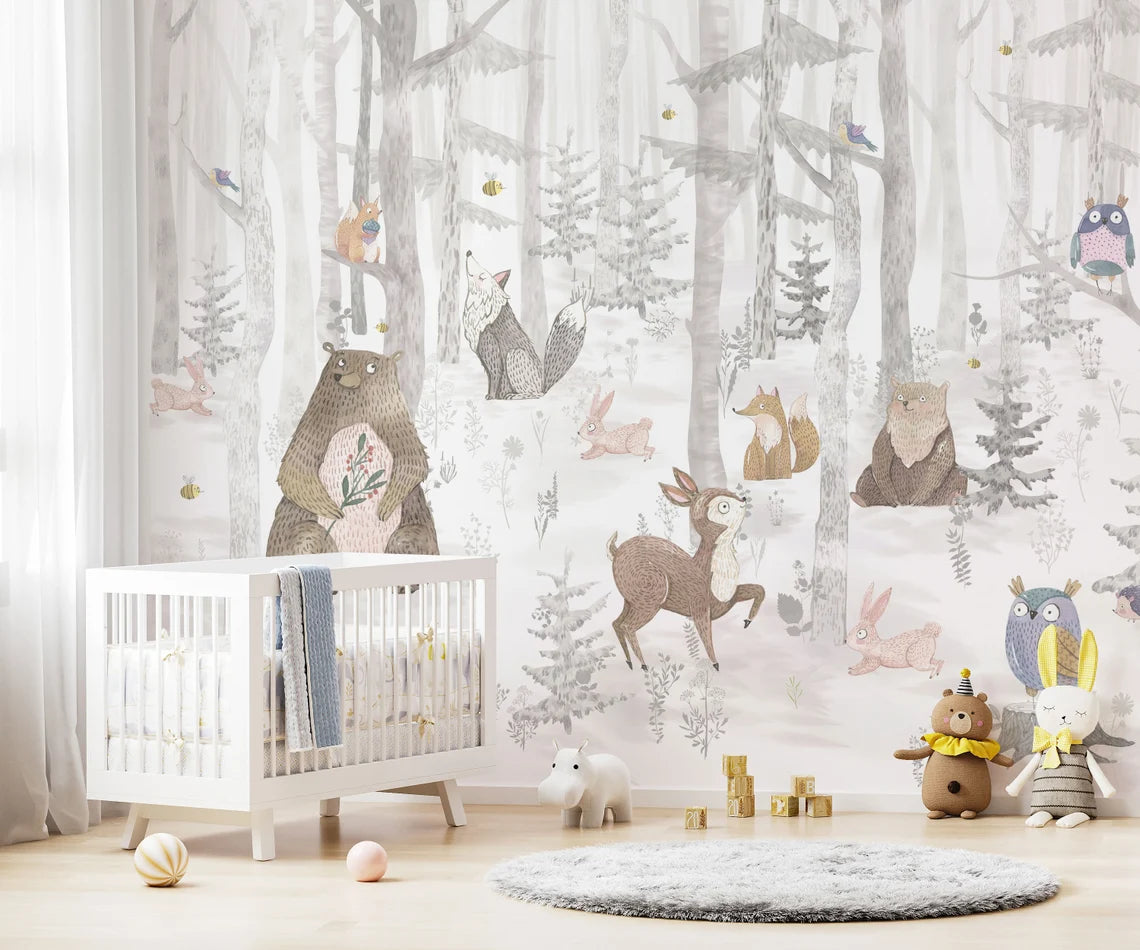 Kids Forest Wallpaper
