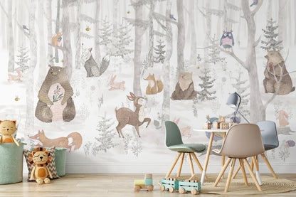 Kids Forest Wallpaper