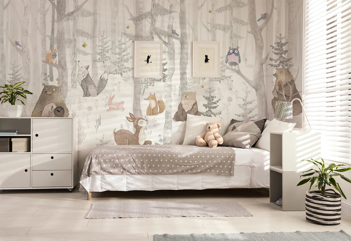 Kids Forest Wallpaper