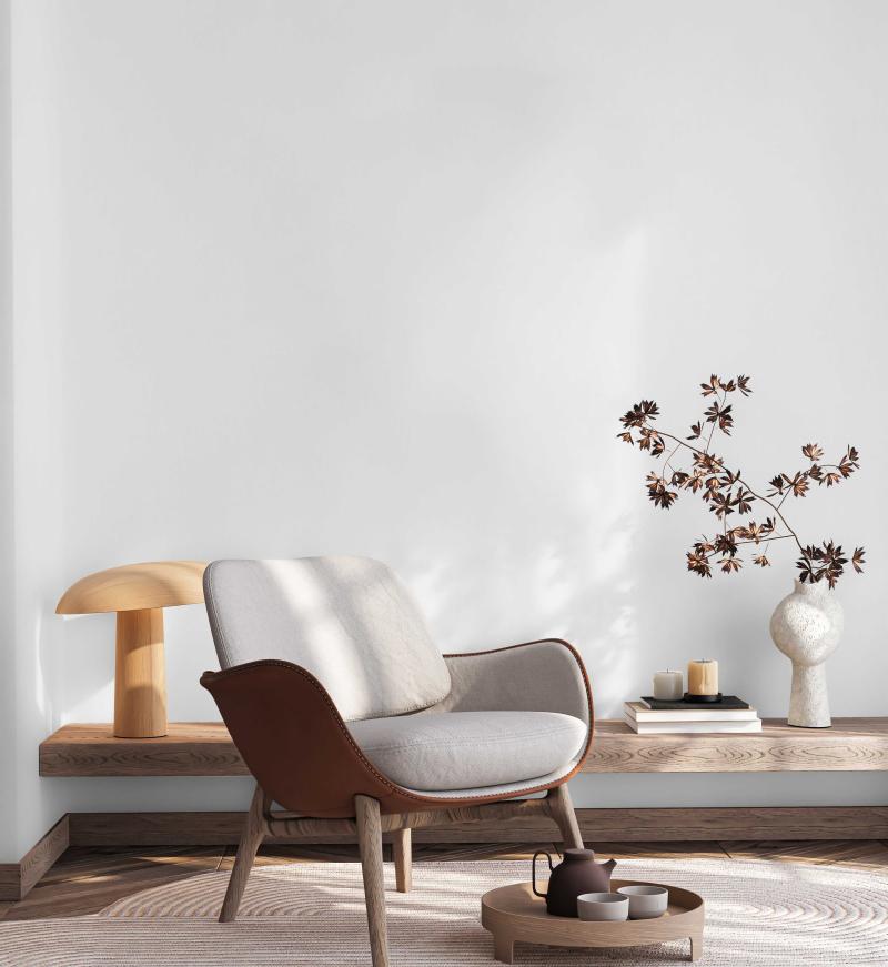 Modern Flat Pattern Wallpaper