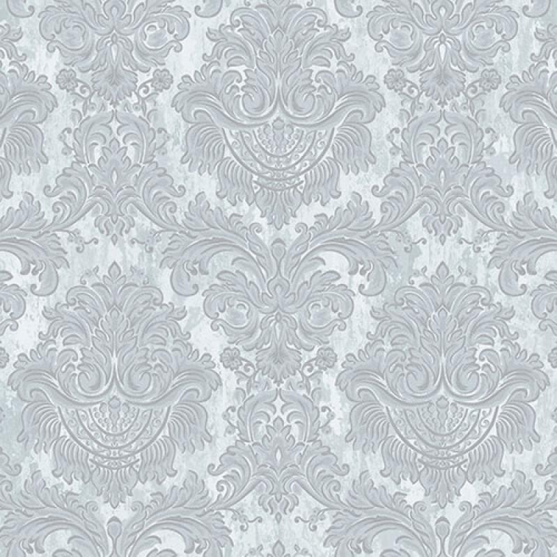 Rich Baroque Damask Pattern Wallpaper