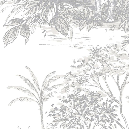 Tropical Forest Pattern Wallpaper
