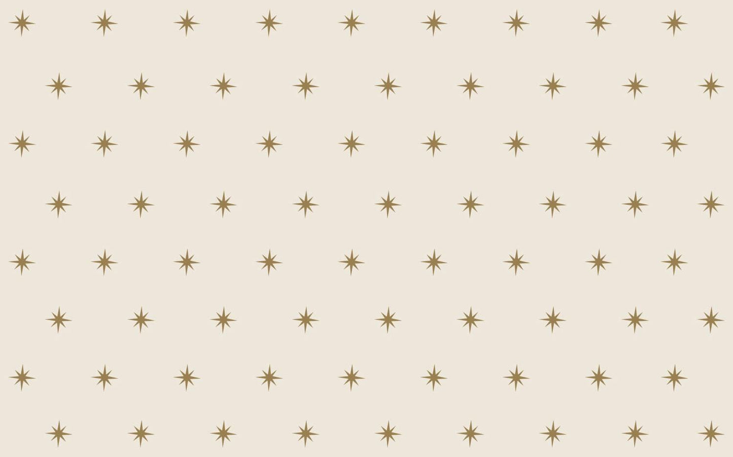 Star Pattern Wallpaper with Beige Background For Kidsroom, Wallpaper Nursery, Child Wallpaper, Sky Baby Wallpaper, Bright Kids Wallpaper