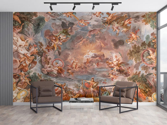 Rome Camillus Triumph Wallpaper, Historical Mural, Art Wallpaper, Antique  Wallpaper, Bohemian Wallpaper, Historical Themed Wallpaper