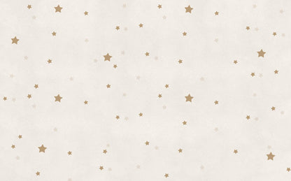 Beige Baby Wallpaper, Star Pattern Wallpaper For Kidsroom, Wallpaper Nursery, Child Wallpaper, Sky Baby Wallpaper, Bright Kids Wallpaper