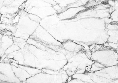 White Gray Carrara Marble Patterned Wallpaper, Design Abstract Peel and Stick Wallpaper, Modern Natural Looking Marble Wallpaper