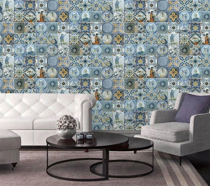 Nordic Style Wallpaper, Historical Mural, Art Wallpaper, Antique  Wallpaper, Bohemian Wallpaper, Historical Themed Wallpaper