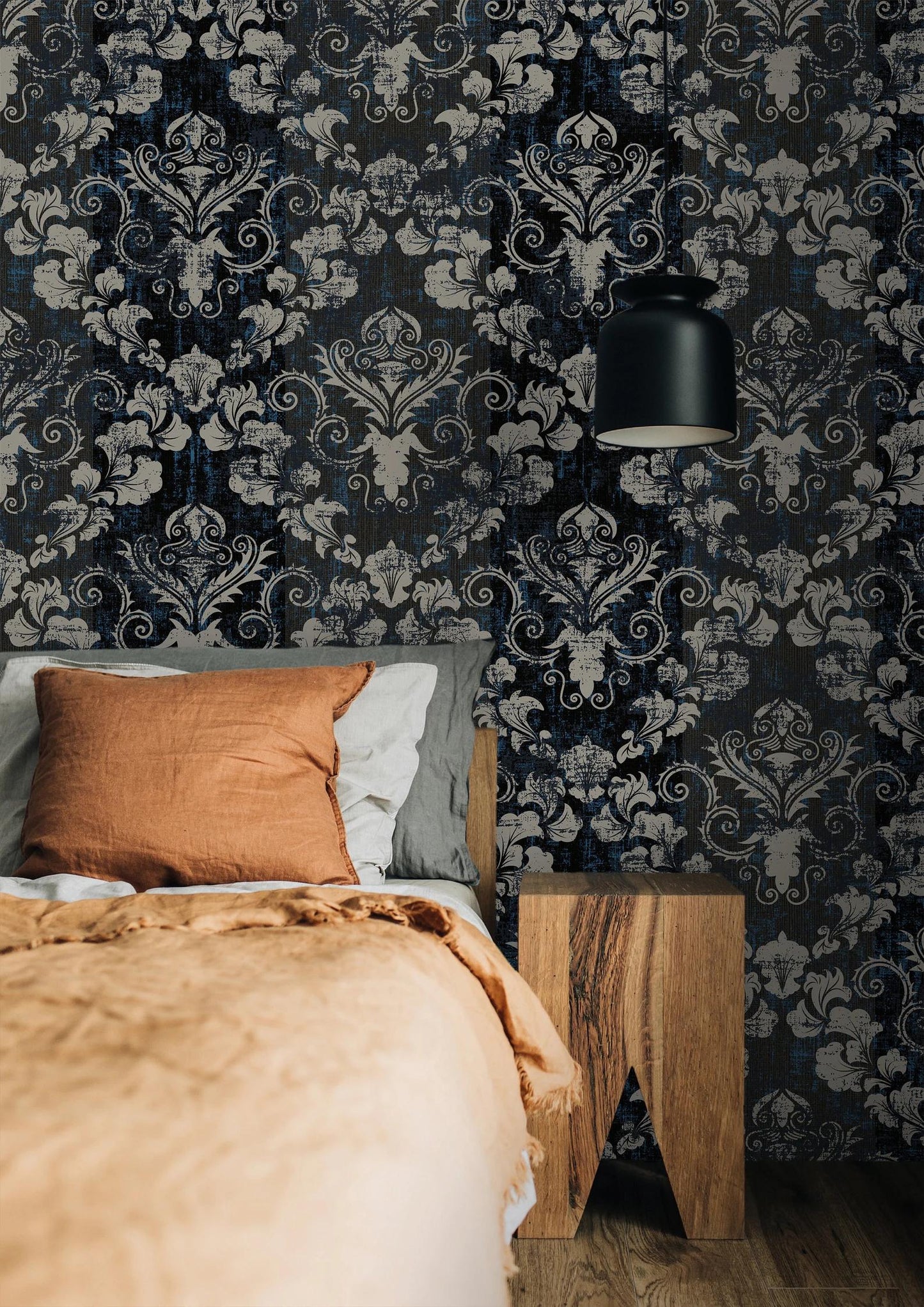 Turkish Retro Motifs Wallpaper, Retro Pattern Wallpaper, Colourful Abstract Patterned Wallpaper, Boho Style Wallpaper, Bohemian Wallpaper