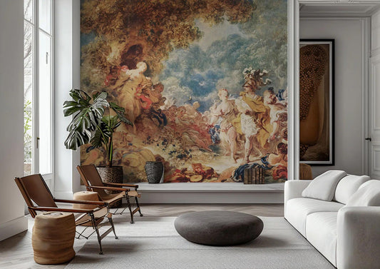Renaissance Wallpaper, Historical Mural, Art Wallpaper, Antique  Wallpaper, Bohemian Wallpaper, Historical Themed Wallpaper