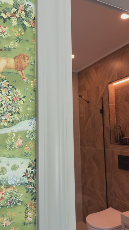 William Morris Owl & Willow Wallpaper - Vintage Nature Wall Mural